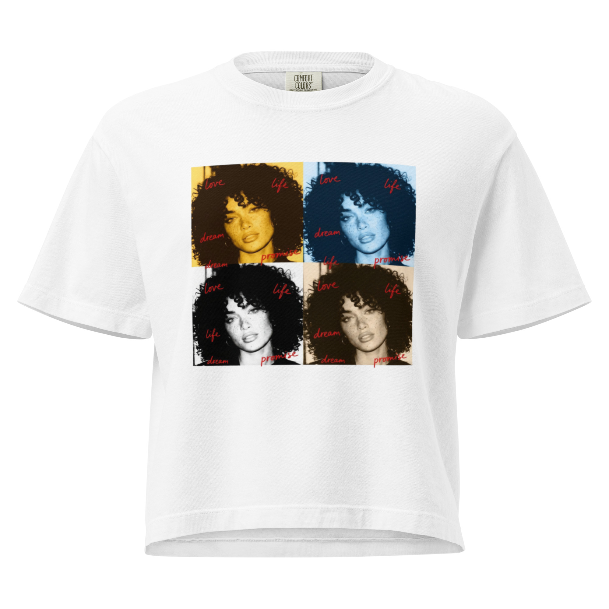 Women's heavyweight boxy tee